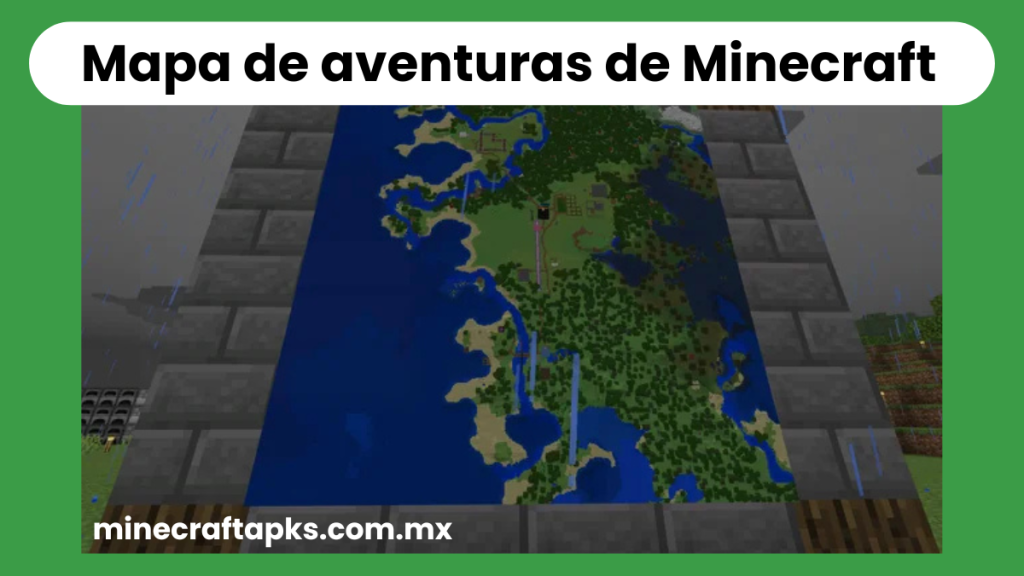 Mapa de aventuras de Minecraft