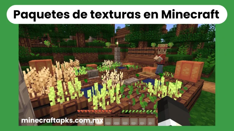 Paquetes de texturas en Minecraft