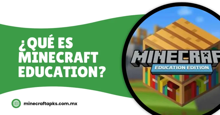 ¿Qué es Minecraft Education?